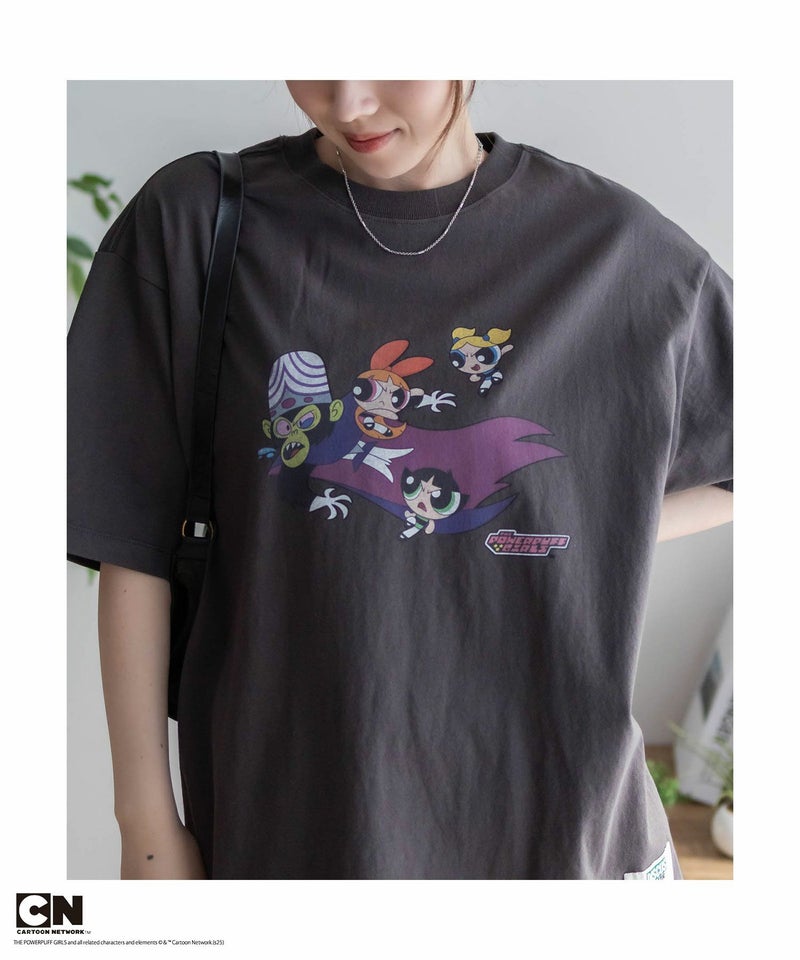 DISCUS/パワーパフ ガールズ  Tシャツ レディース メール便 対応商品商品画像-14