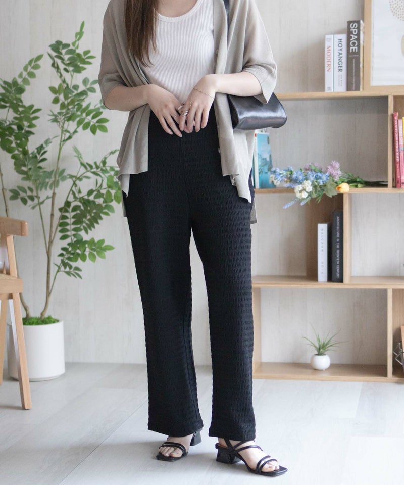 nAvy  ふくれワイドパンツ レディース商品画像-1