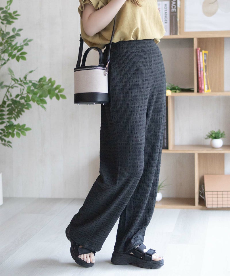 nAvy ふくれワイドパンツ レディース商品画像-15