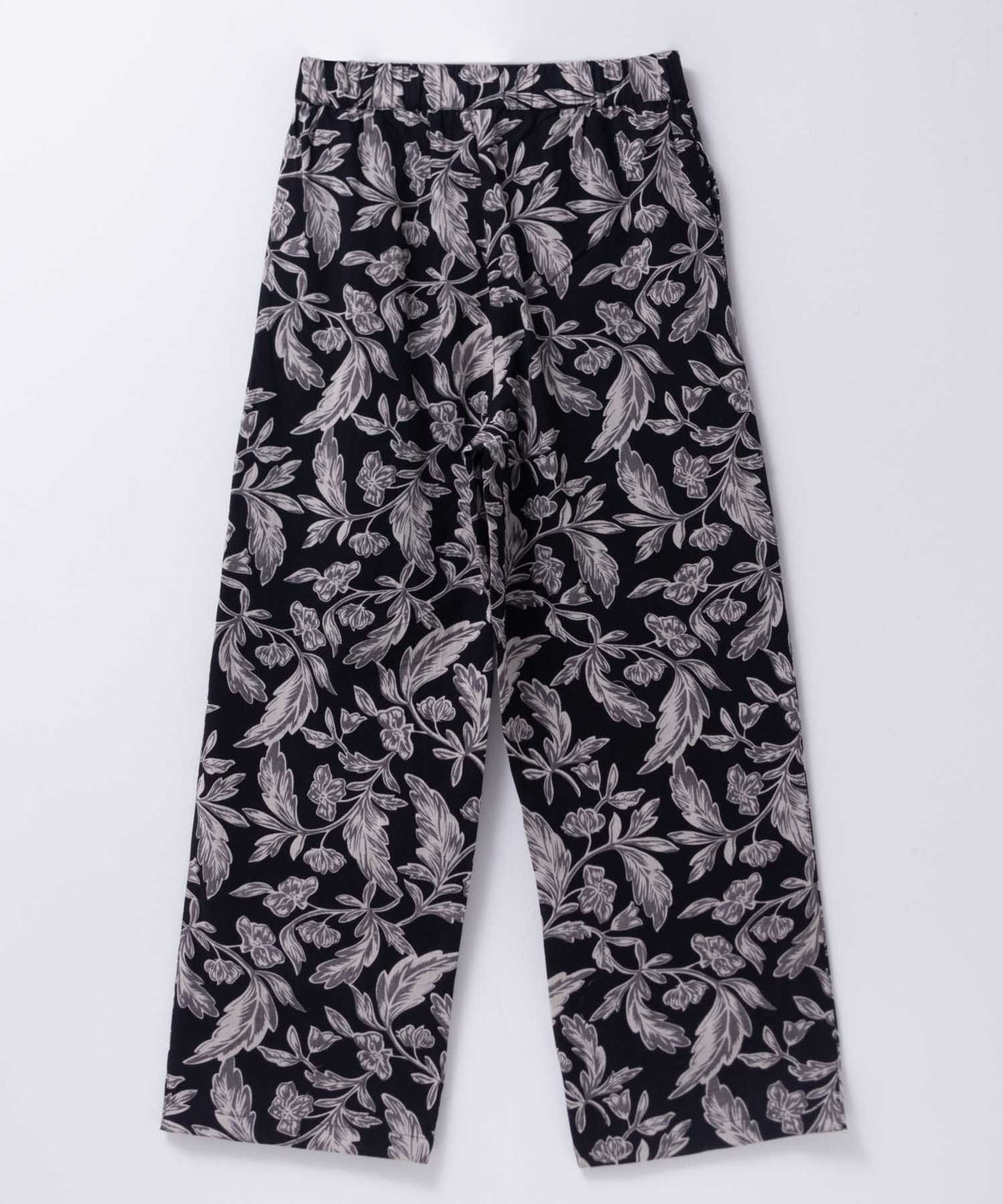 Howdy Marie インドファブリック 綿麻ワイドパンツ レディース