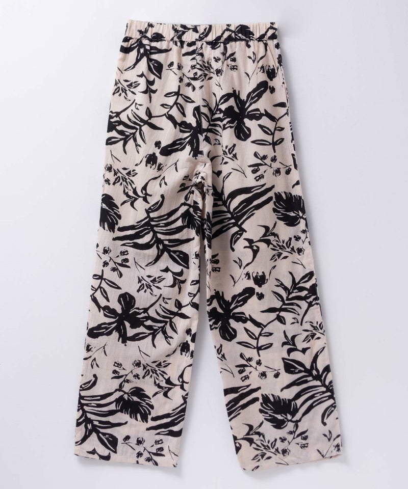 Howdy Marie インドファブリック 綿麻ワイドパンツ レディース商品画像-30