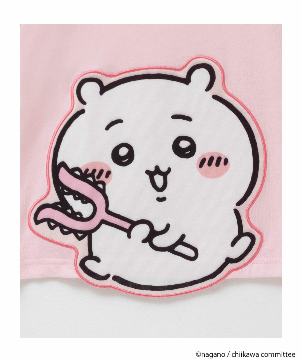 ちいかわ アップリケ半袖Tシャツ ちいかわ キッズ ネコポス 対応商品