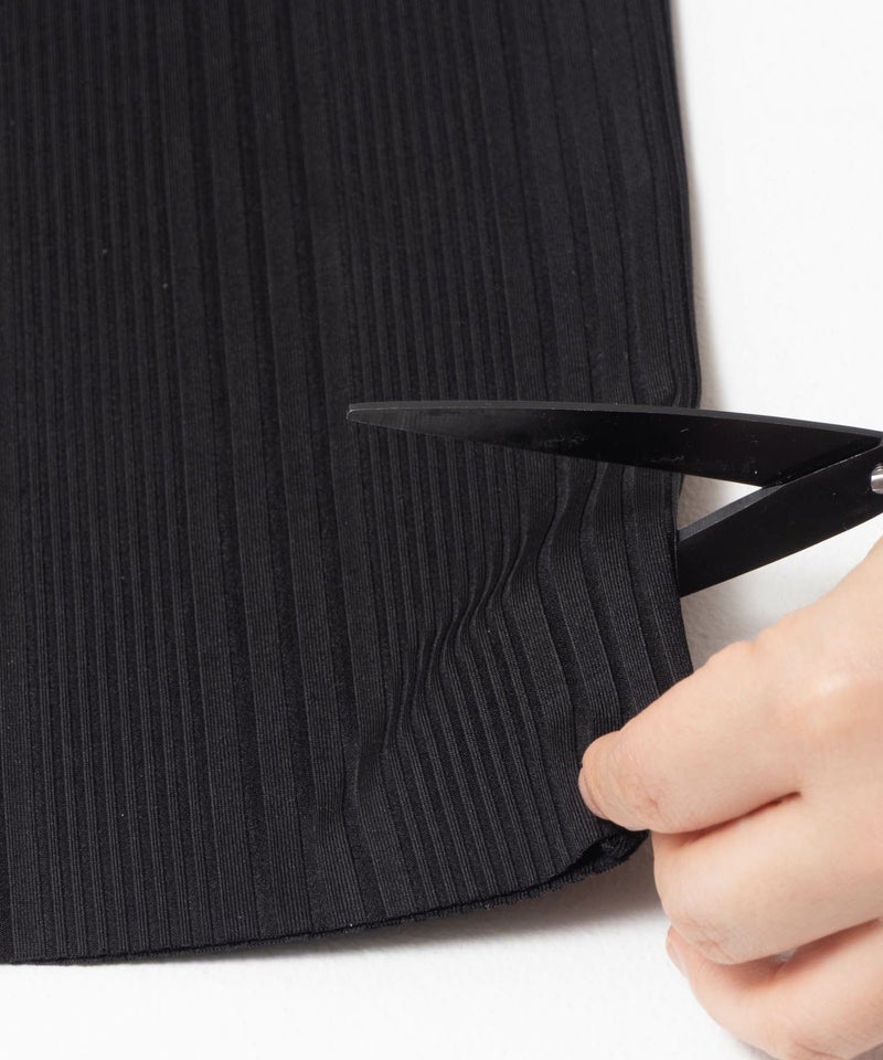 NAVY  ハピ楽 セルフカットランダムテレコパンツ レディース商品画像-24