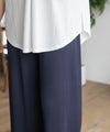 NAVY ハピ楽 セルフカットプリーツパンツ レディース商品サムネイル-19