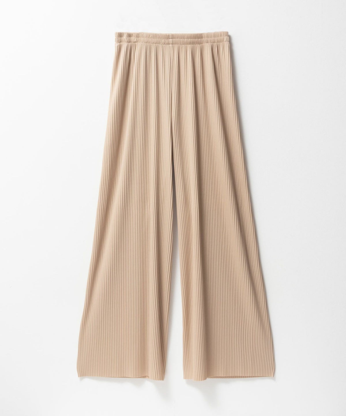 NAVY ハピ楽 セルフカットプリーツパンツ レディース