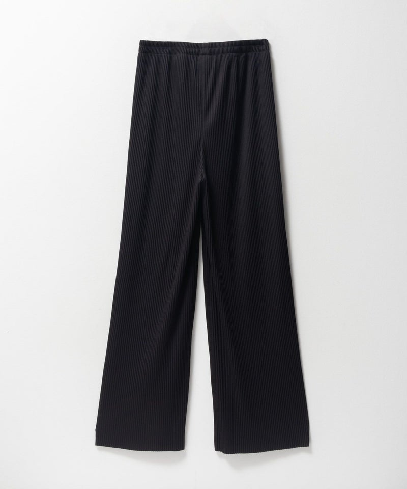 NAVY  ハピ楽 セルフカットプリーツパンツ レディース商品画像-24