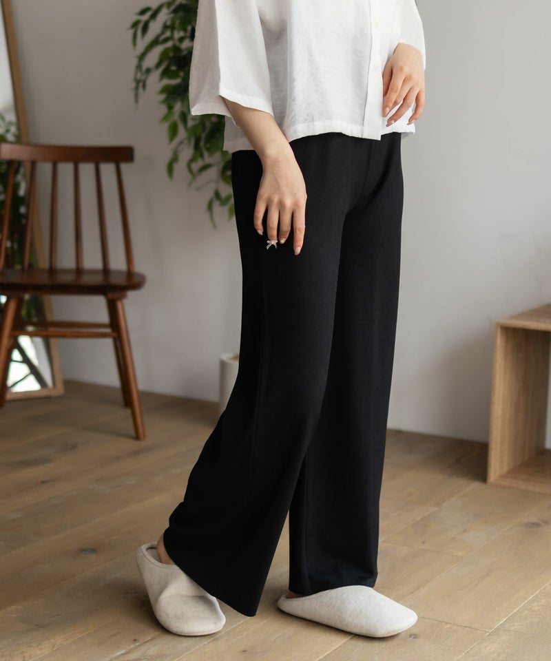 NAVY  ハピ楽 セルフカットドリスパンツ レディース商品画像-2