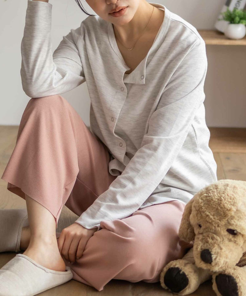 NAVY ハピ楽 セルフカットドリスパンツ レディース商品画像-7