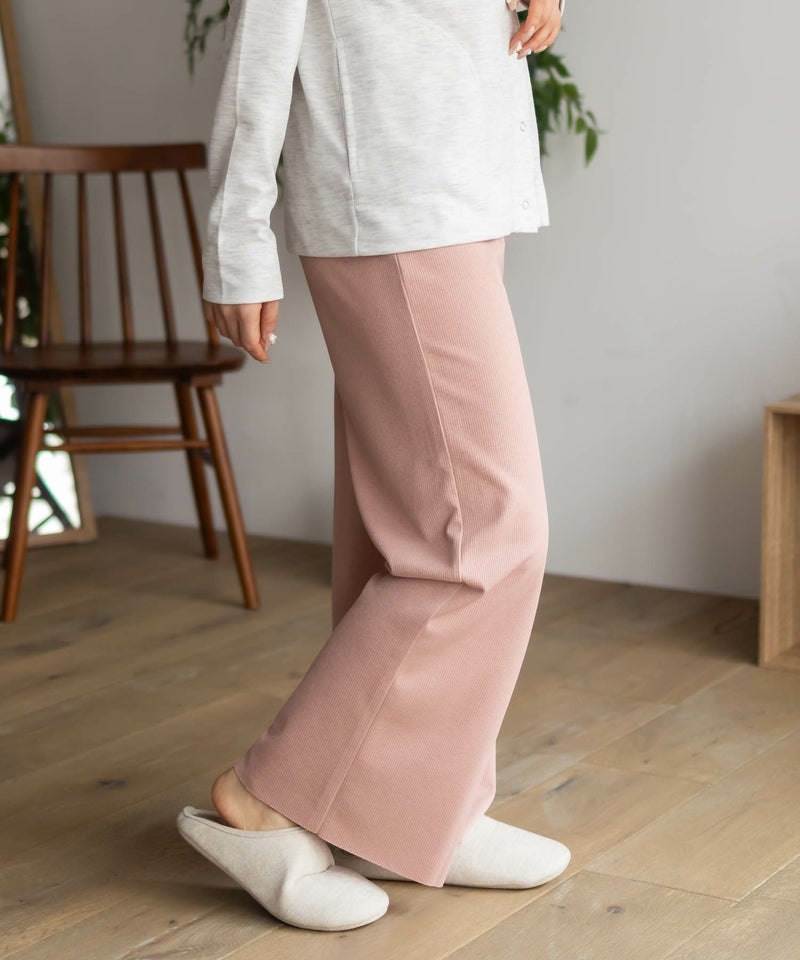 NAVY  ハピ楽 セルフカットドリスパンツ レディース商品画像-8