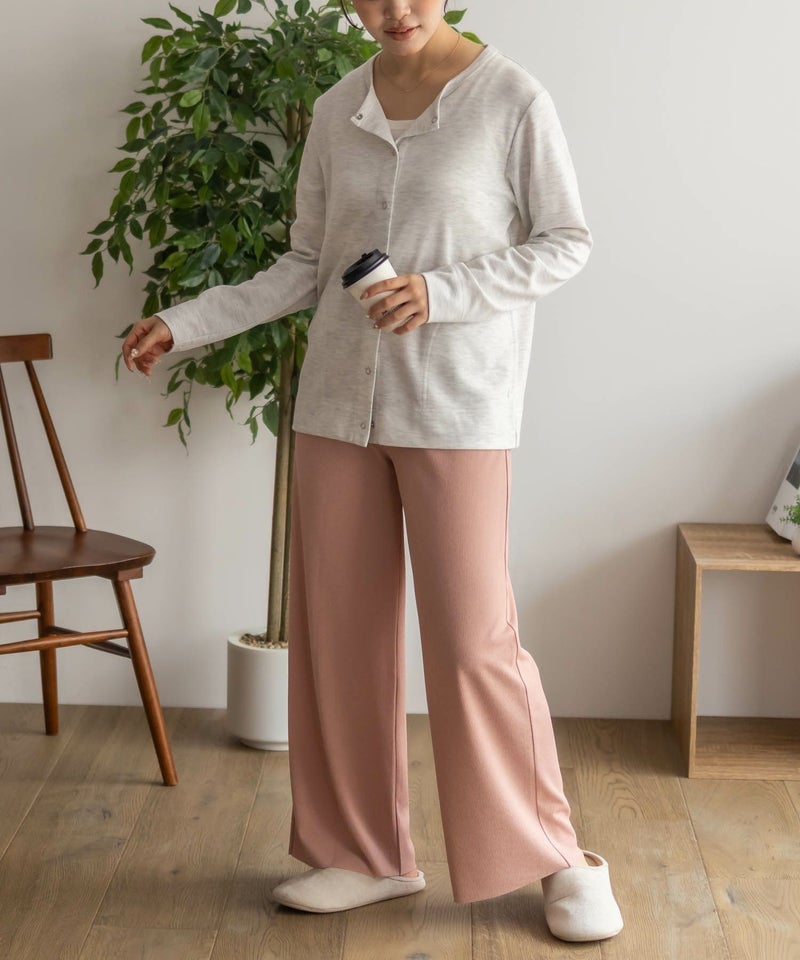 NAVY ハピ楽 セルフカットドリスパンツ レディース商品画像-10