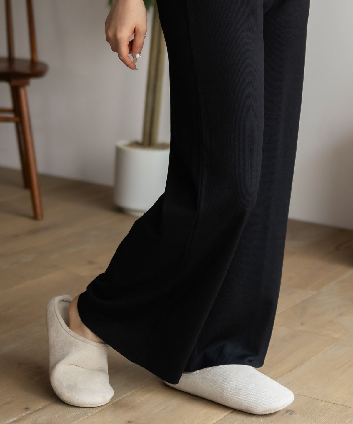 NAVY ハピ楽 セルフカットドリスパンツ レディース