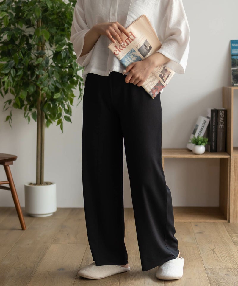 NAVY ハピ楽 セルフカットドリスパンツ レディース商品画像-14