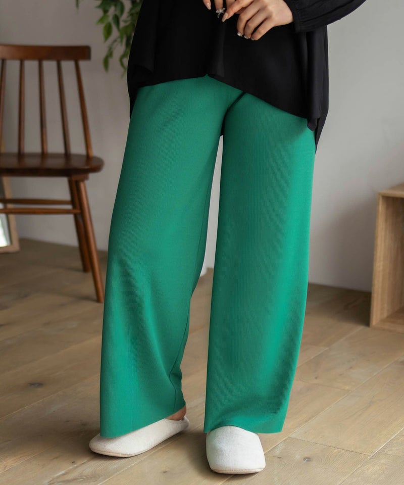 NAVY ハピ楽 セルフカットドリスパンツ レディース商品画像-16