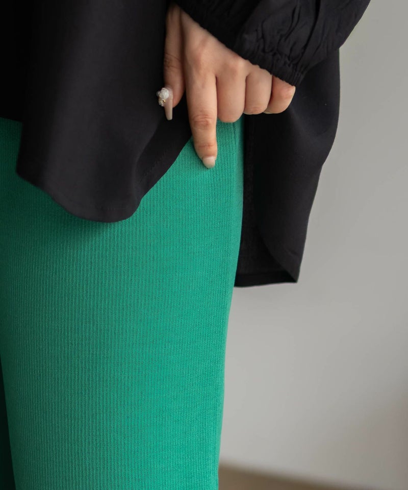 NAVY ハピ楽 セルフカットドリスパンツ レディース商品画像-18