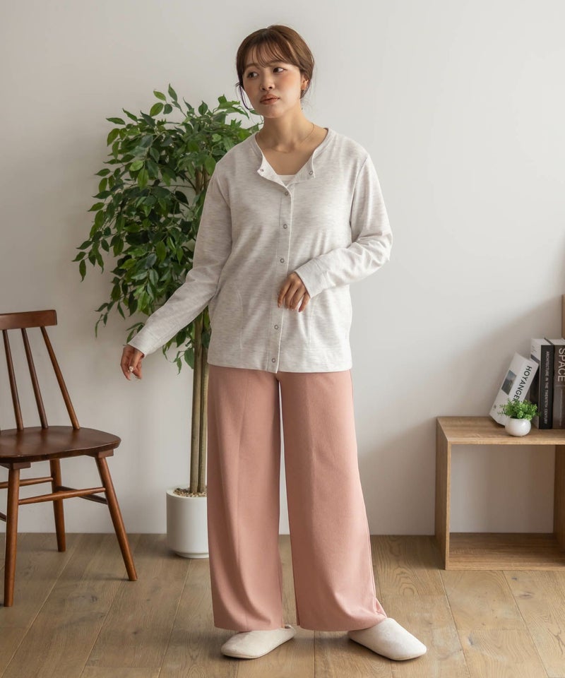 NAVY ハピ楽 セルフカットドリスパンツ レディース商品画像-35