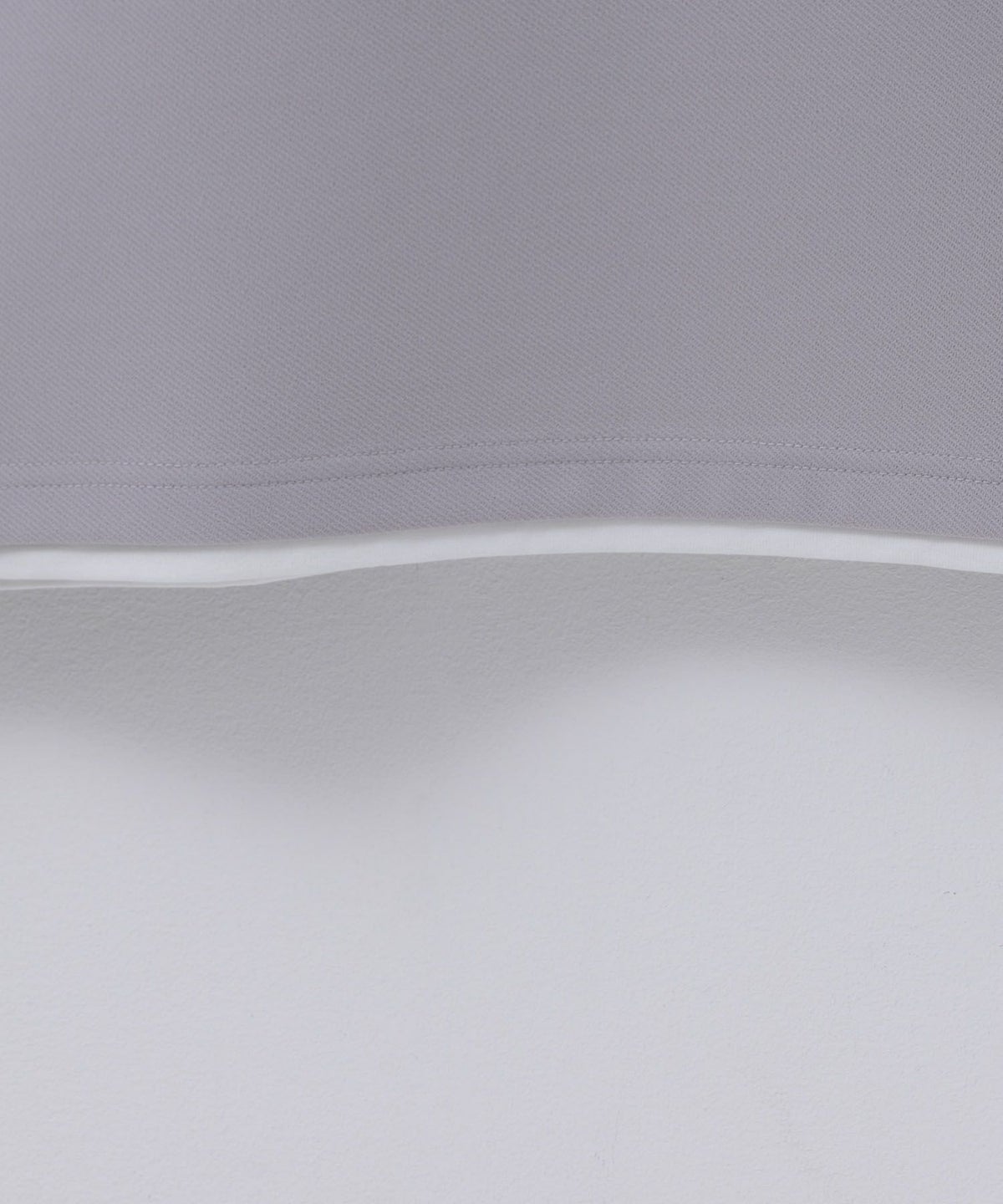 NAVY SARARI 接触冷感 キーネックフェイクレイヤードTシャツ メンズ ネコポス 対応商品