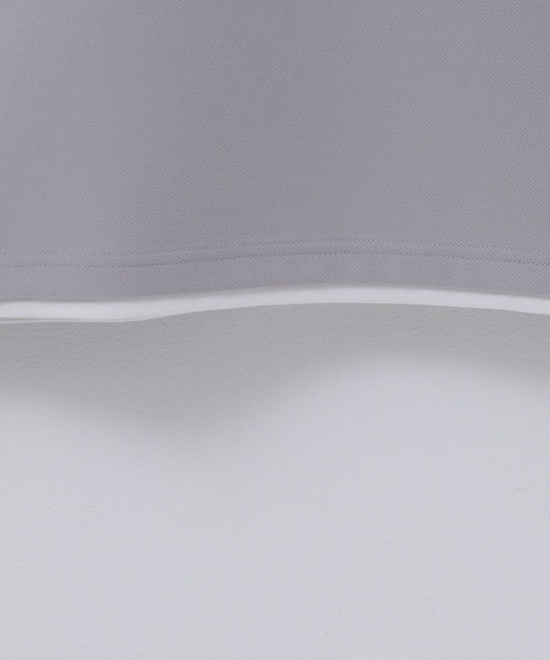 NAVY SARARI  接触冷感 キーネックフェイクレイヤードTシャツ メンズ メール便 対応商品商品画像-33