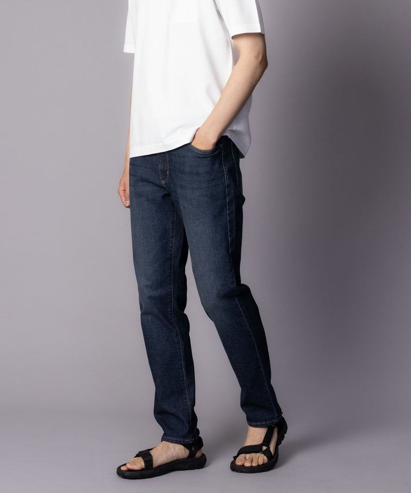 [期間限定価格]NAVY SARARI COOL デニムストレートパンツ メンズ商品画像-6