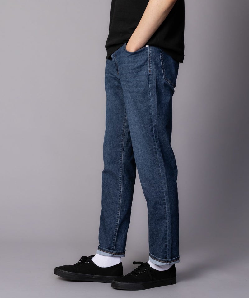 [期間限定価格]NAVY SARARI COOL デニムストレートパンツ メンズ商品画像-12