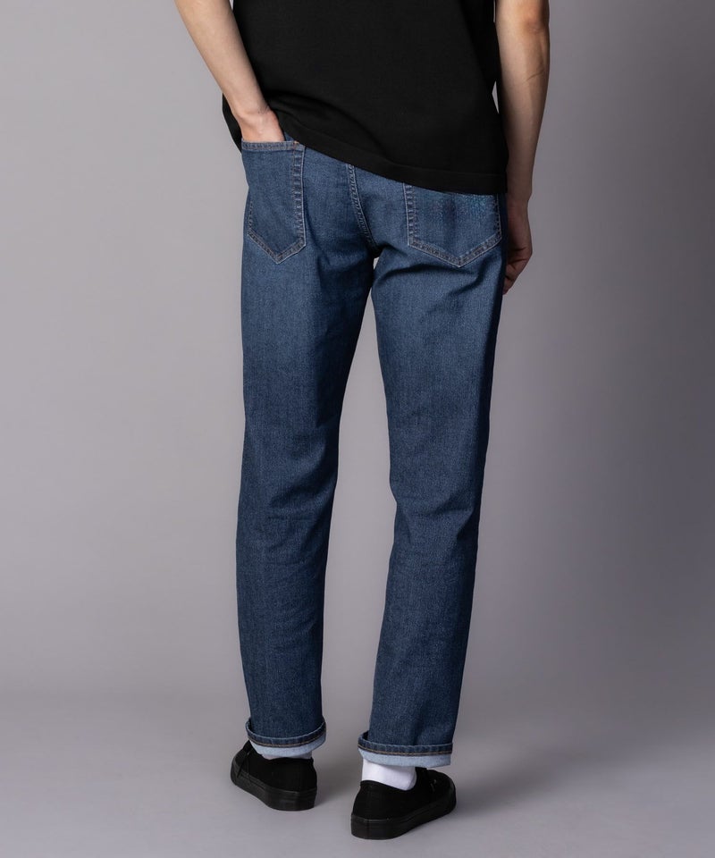 [期間限定価格]NAVY SARARI COOL デニムストレートパンツ メンズ商品画像-13