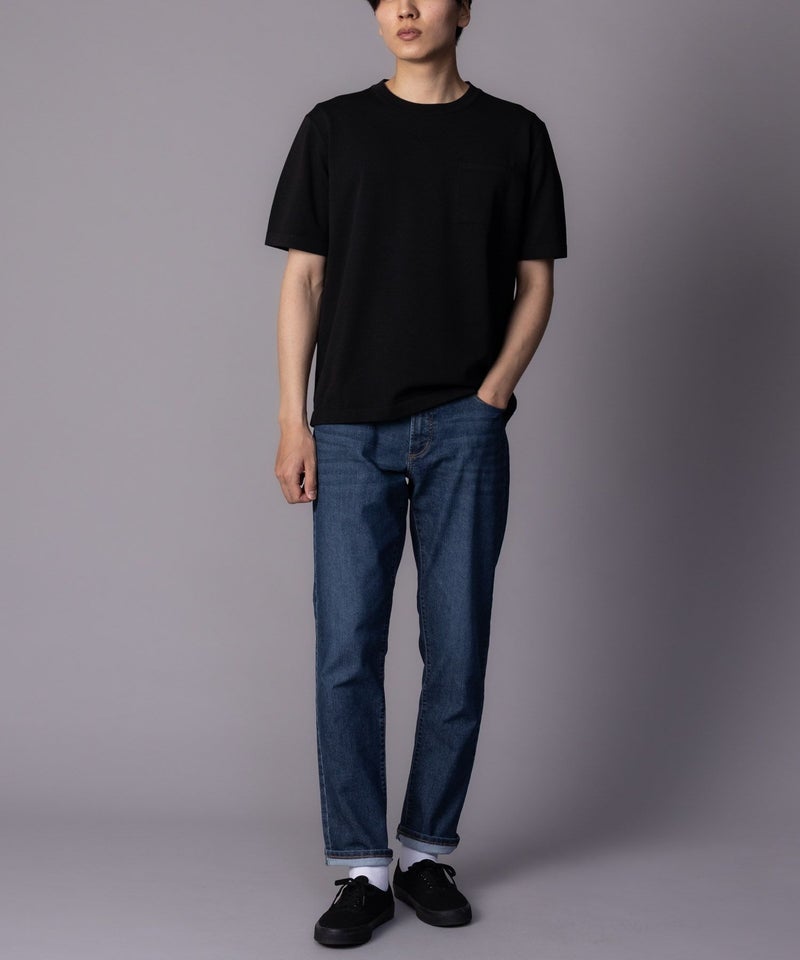 [期間限定価格]NAVY SARARI COOL デニムストレートパンツ メンズ商品画像-14