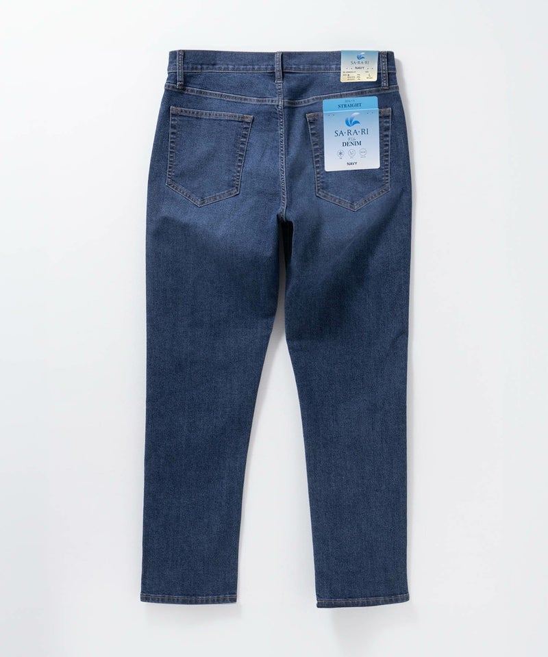 [期間限定価格]NAVY SARARI COOL デニムストレートパンツ メンズ商品画像-18