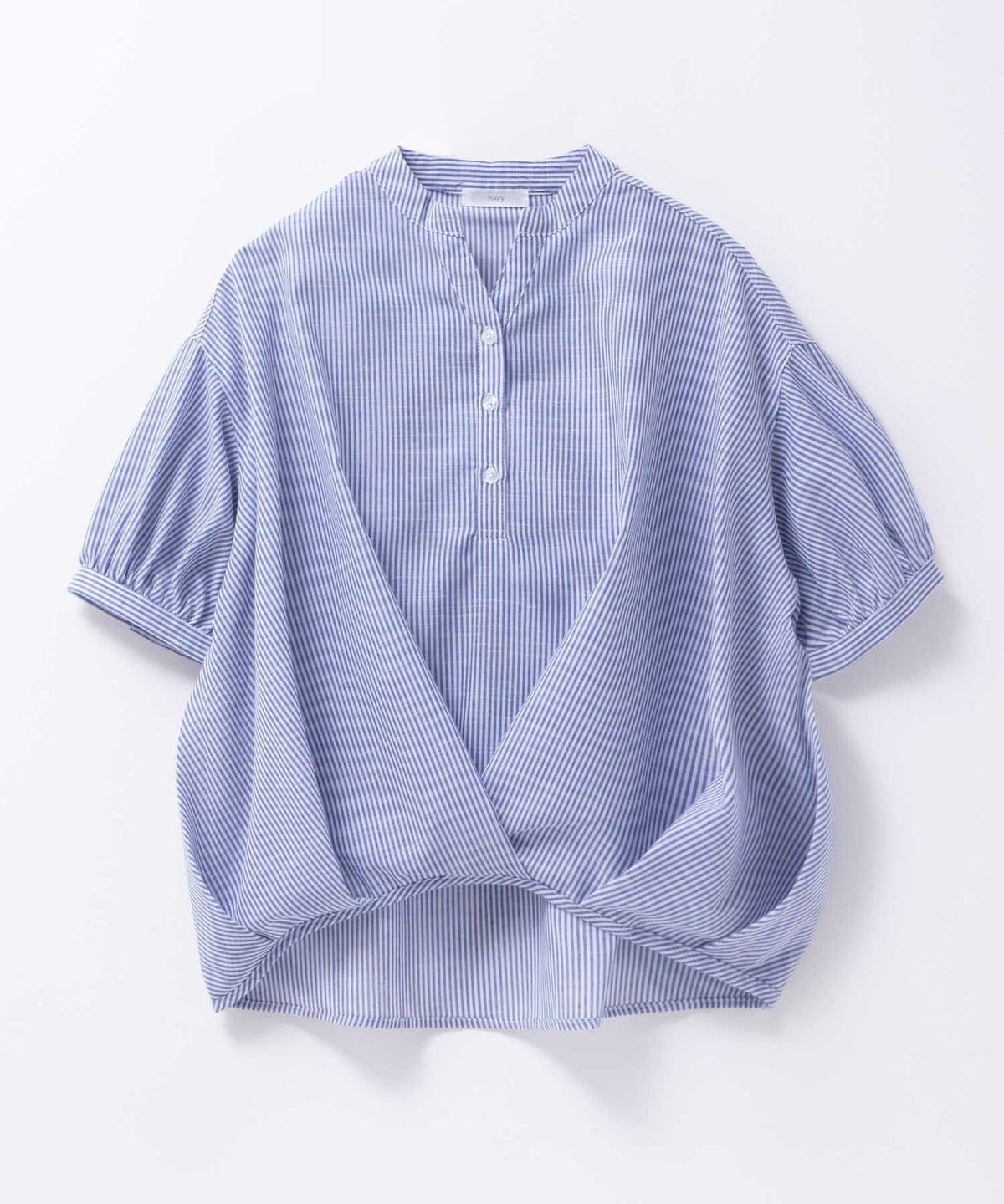 nAvy 裾タックスキッパーブラウス レディース