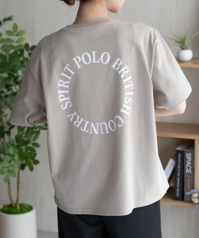 POLO BCS ワンポイントサークルTシャツ レディース メール便 対応商品商品画像-9