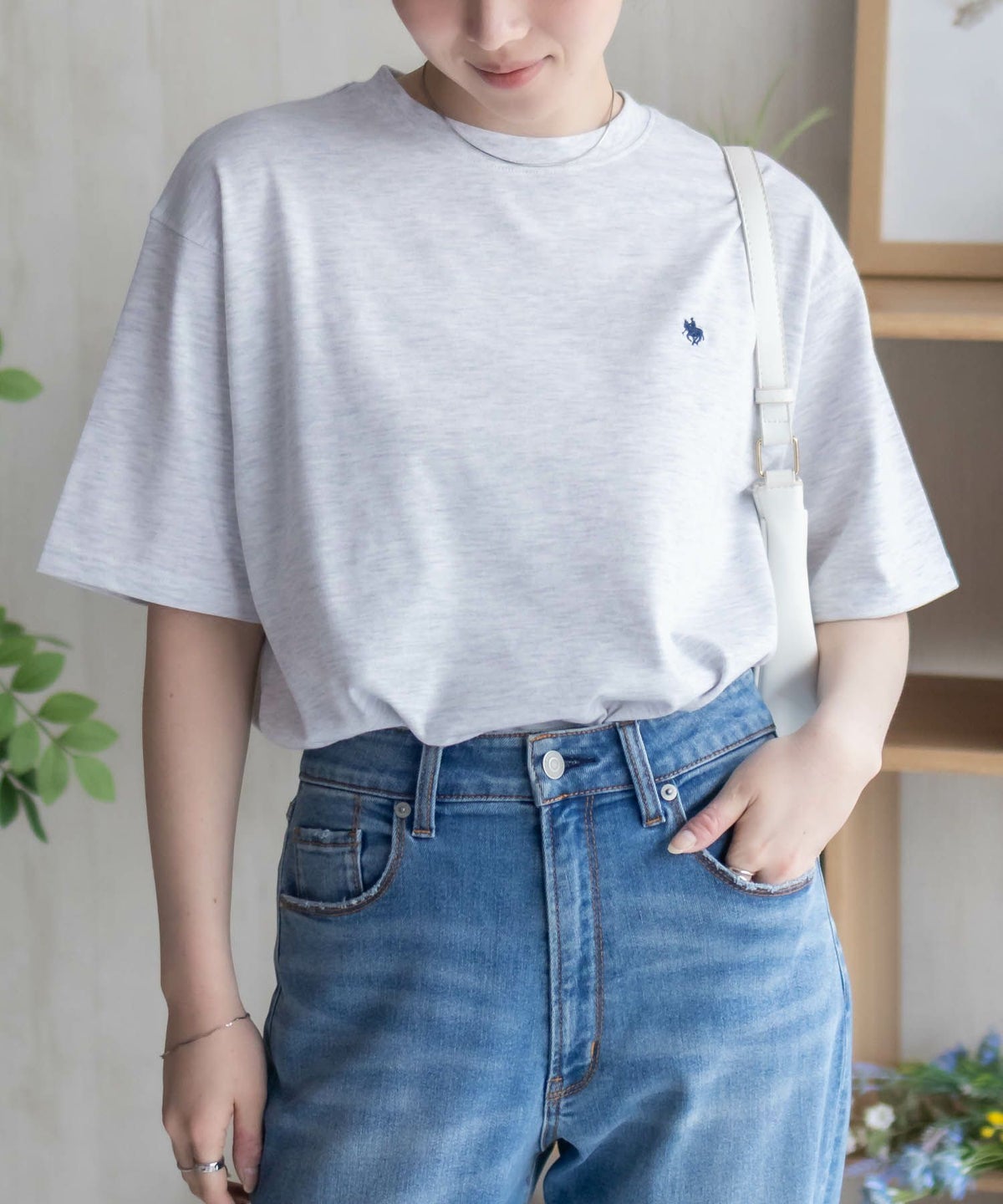 POLO BCS ワンポイントサークルTシャツ レディース ネコポス 対応商品