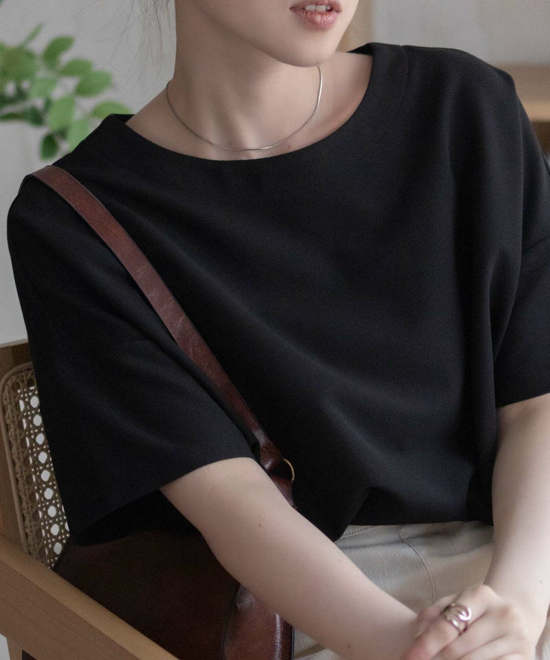 nAvy SARARI ミニワッフルスリットプルオーバー レディース メール便 対応商品商品画像-14