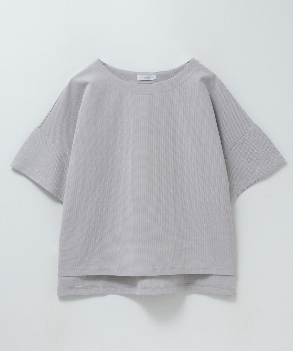 nAvy SARARI ミニワッフルスリットプルオーバー レディース ネコポス 対応商品