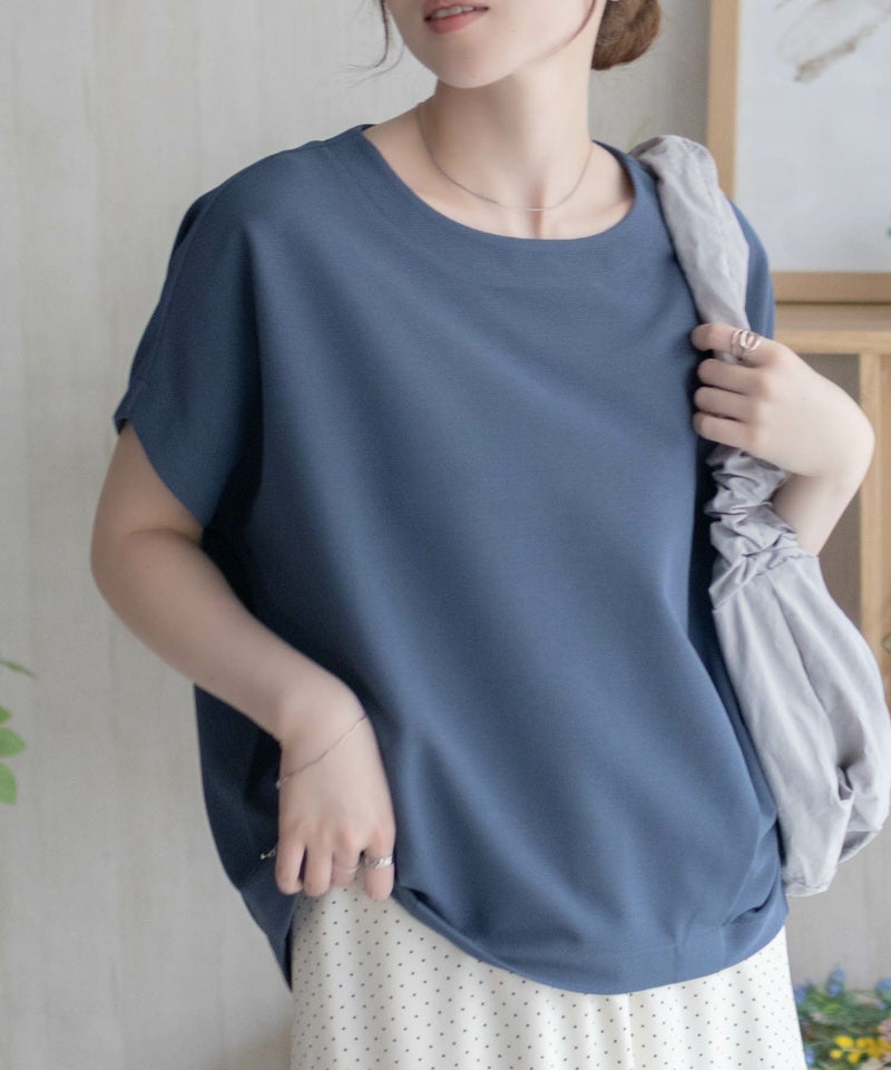 nAvy SARARI  ミニワッフル裾タックプルオーバー レディース メール便 対応商品商品画像-6