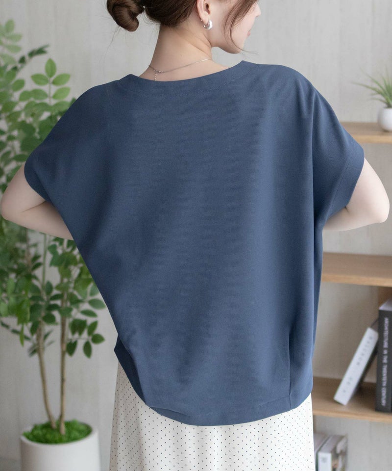 nAvy SARARI ミニワッフル裾タックプルオーバー レディース メール便 対応商品商品画像-9