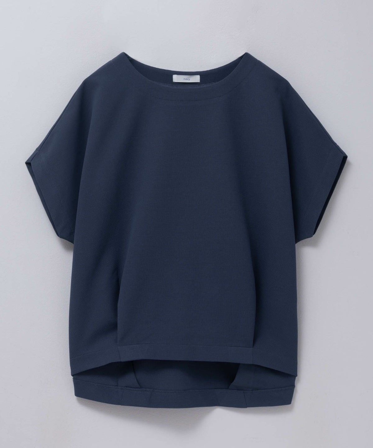 nAvy SARARI ミニワッフル裾タックプルオーバー レディース ネコポス 対応商品