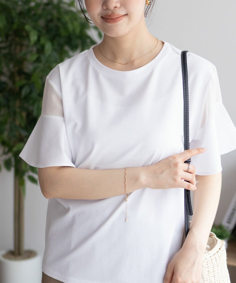 Howdy Marie 袖シアープルオーバー レディース メール便 対応商品商品画像-11