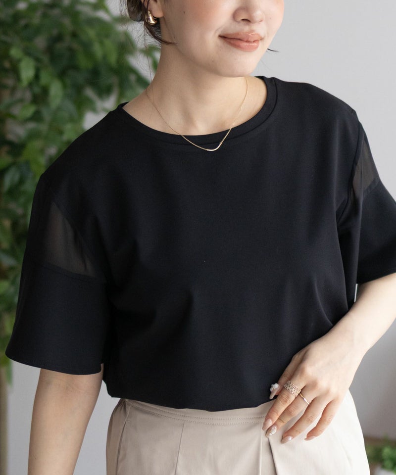 Howdy Marie 袖シアープルオーバー レディース メール便 対応商品商品画像-14