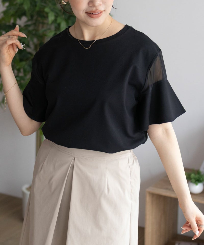 Howdy Marie 袖シアープルオーバー レディース メール便 対応商品商品画像-15