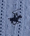BEVERLY HILLS POLO CLUB ケーブルクルー半袖ニット レディース商品サムネイル-27