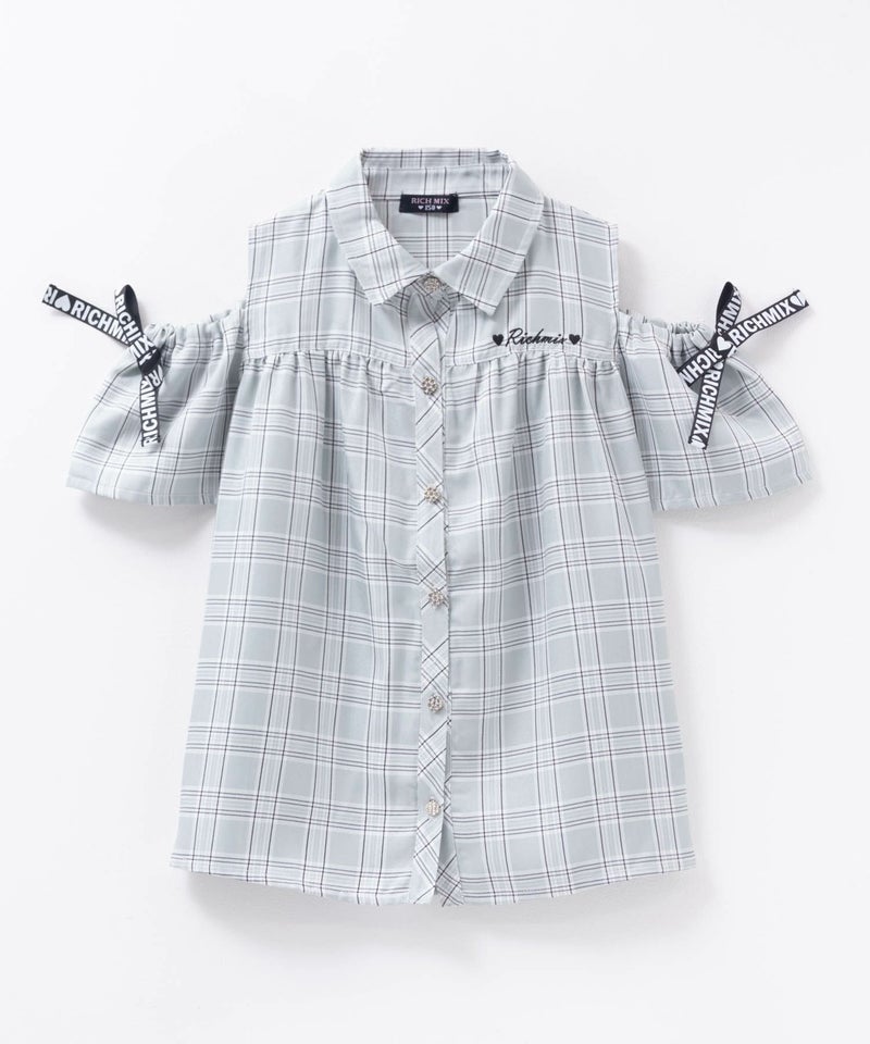 RICH MIX  肩あきブラウス キッズ商品画像-1