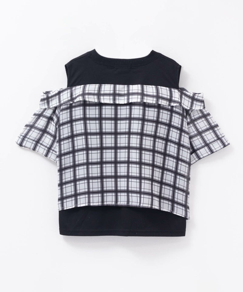 RICH MIX  フェイクシャツブラウス キッズ商品画像-2