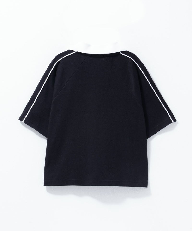 RICH MIX  ポンチ素材 襟付き肩ラインTシャツ キッズ メール便 対応商品商品画像-2