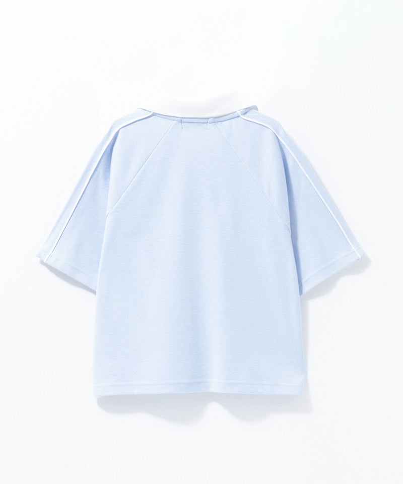 RICH MIX ポンチ素材 襟付き肩ラインTシャツ キッズ メール便 対応商品商品画像-4