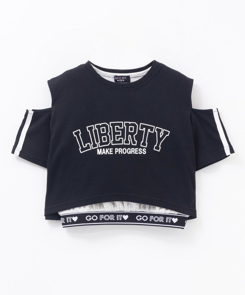 RICH MIX 肩あきフェイクアンサンブル キッズ メール便 対応商品商品画像-1