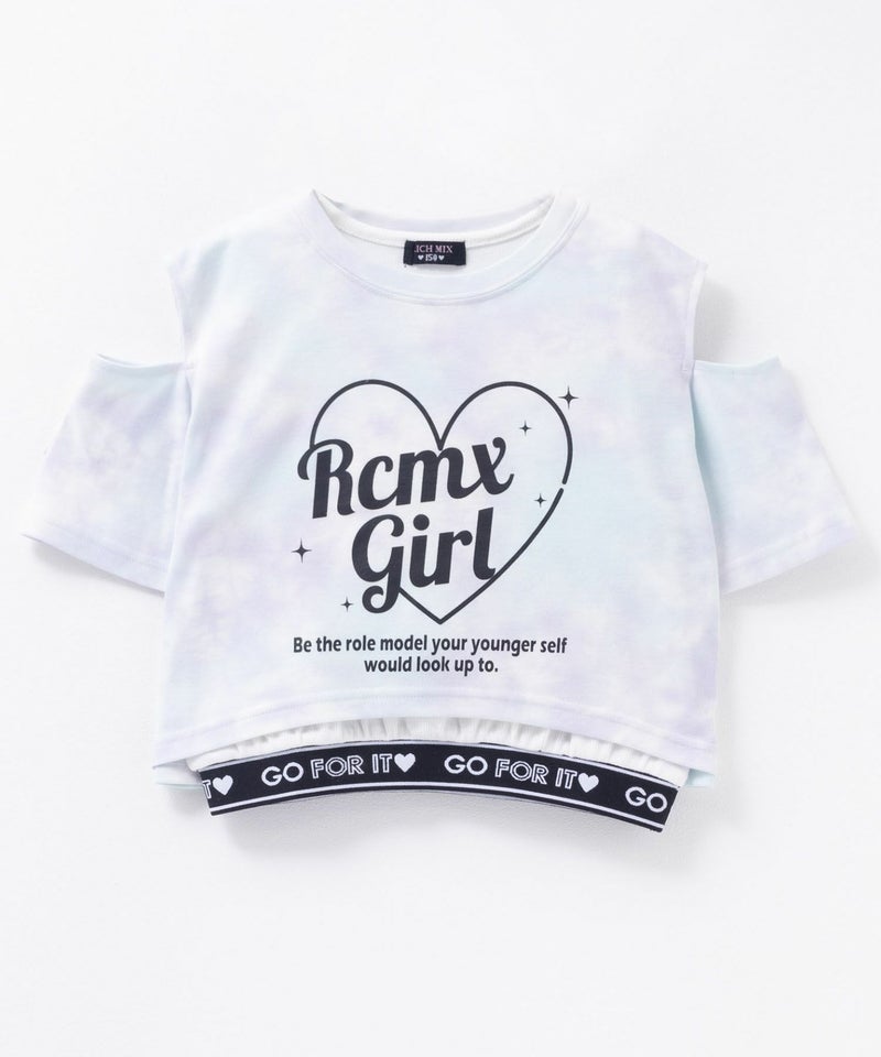 RICH MIX 肩あきフェイクアンサンブル キッズ メール便 対応商品商品画像-3