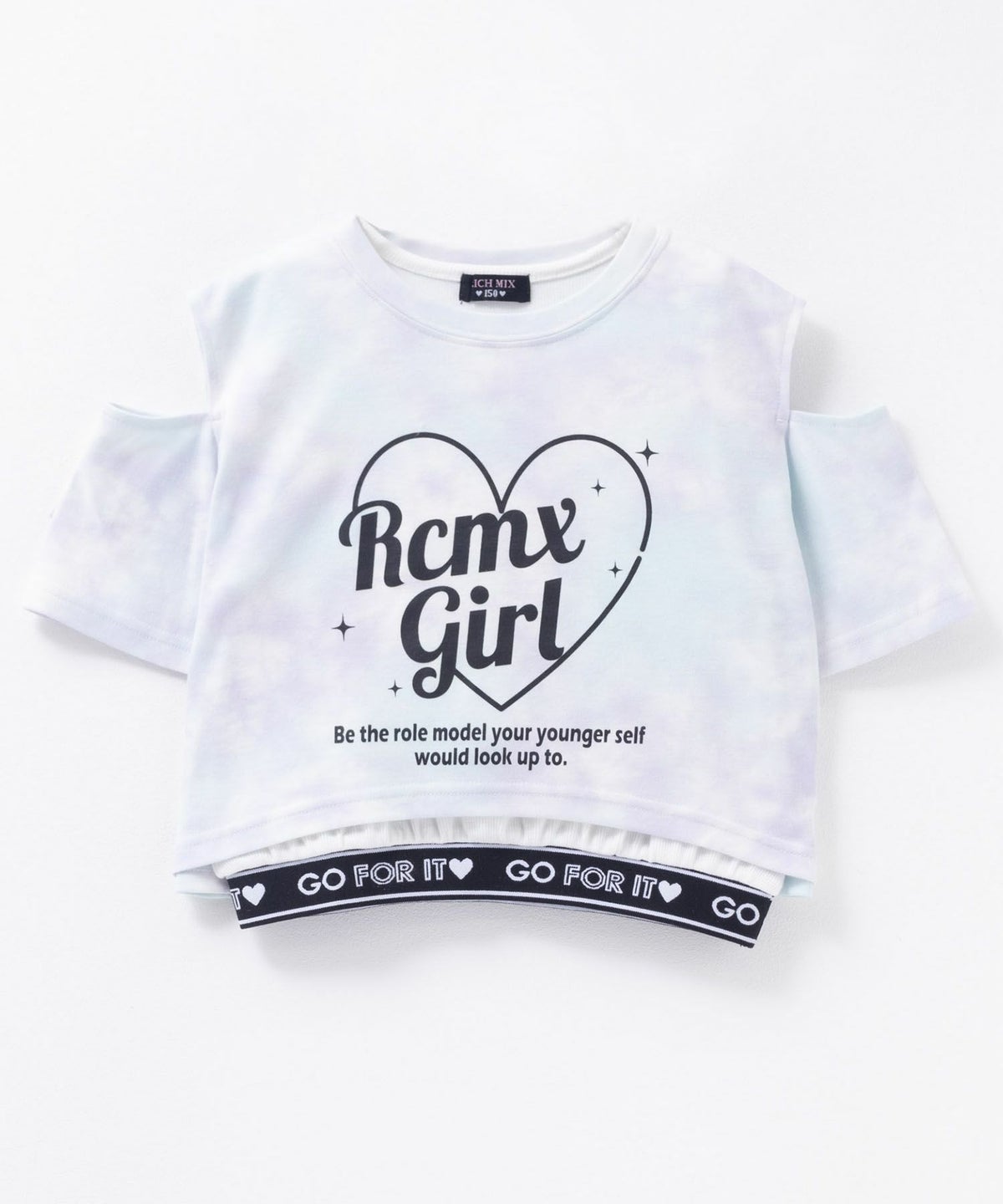 RICH MIX 肩あきフェイクアンサンブル キッズ ネコポス 対応商品