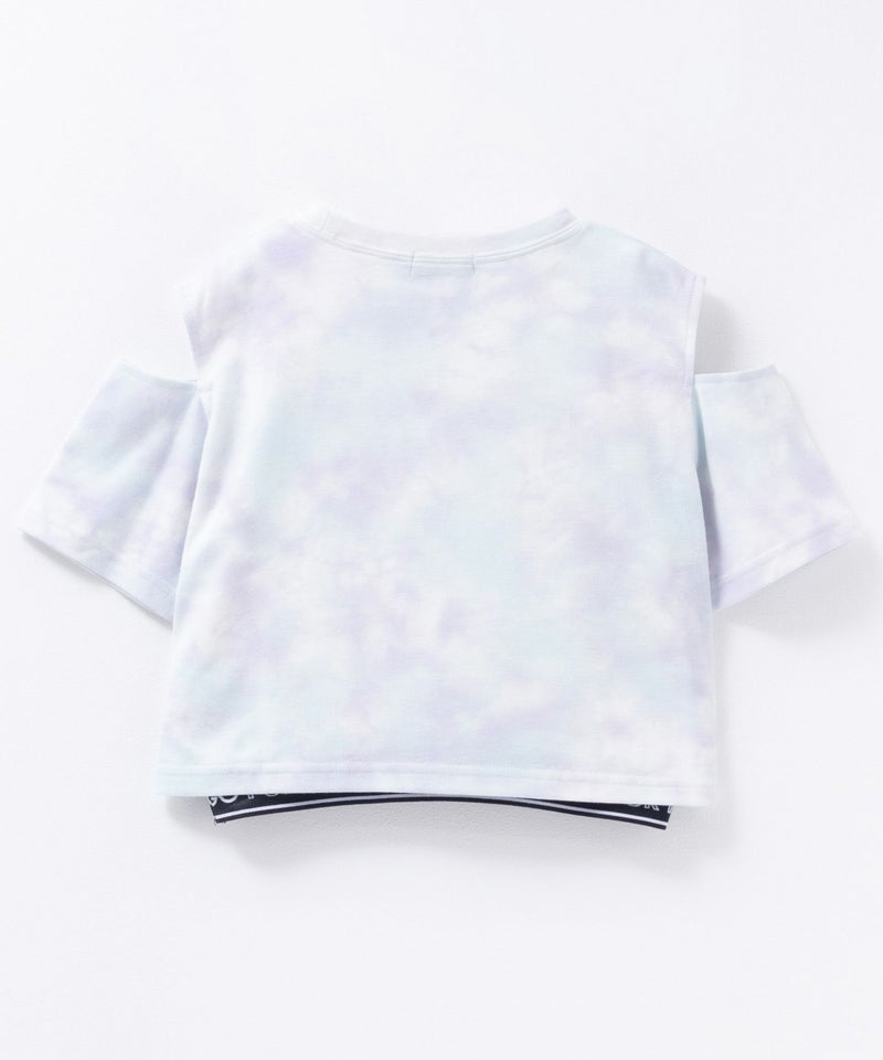 RICH MIX  肩あきフェイクアンサンブル キッズ メール便 対応商品商品画像-4