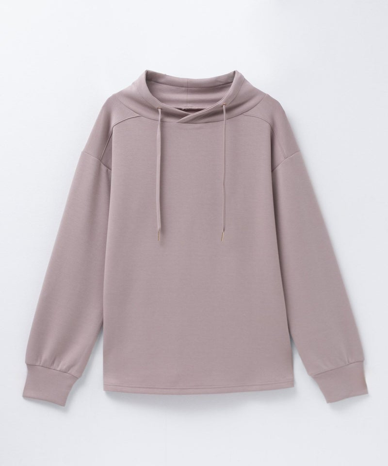 NAVY  ポンチ素材 もちもちスウェット上下セット レディース商品画像-29