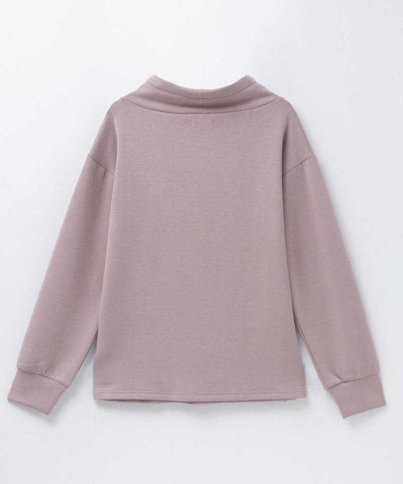 NAVY ポンチ素材 もちもちスウェット上下セット レディース商品画像-30