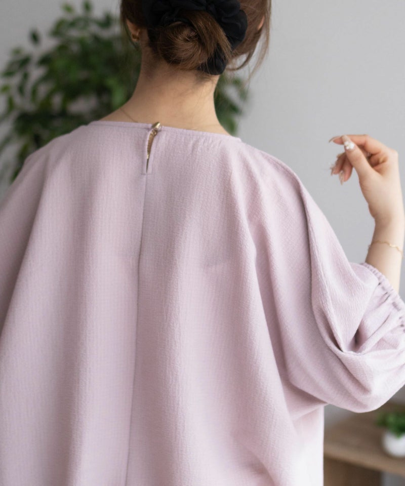 nAvy 裾サイドシャーリングブラウス レディース商品画像-11