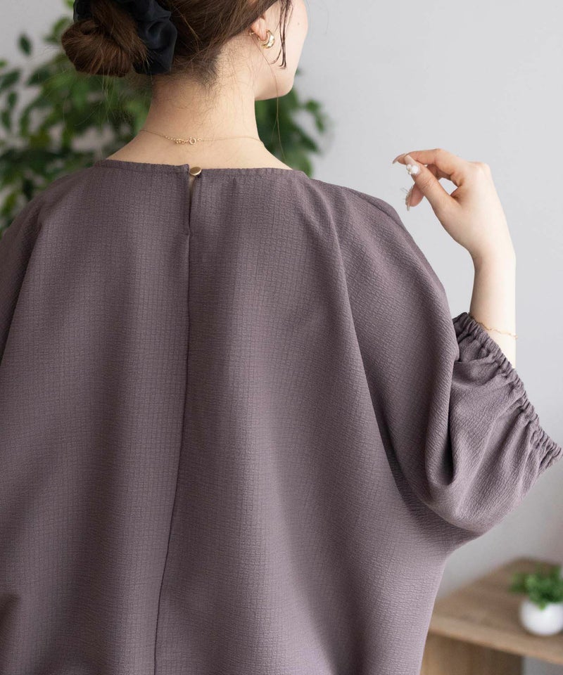 nAvy 裾サイドシャーリングブラウス レディース商品画像-16